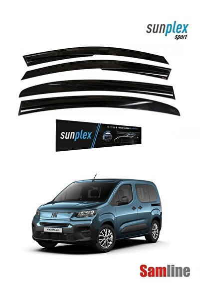 SUNPLEX Fiat Doblo Combi  2024 Modeller için Cam Rüzgarlığı Takımı 4'lü Set Mügen