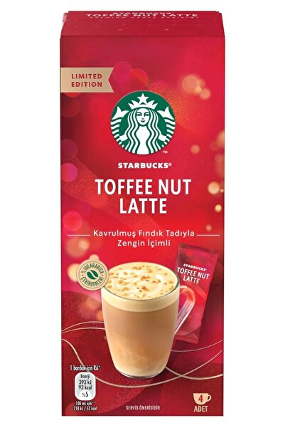 Süpermarket Starbucks Toffee Nut Latte Kahve Karışımı Limited Edition