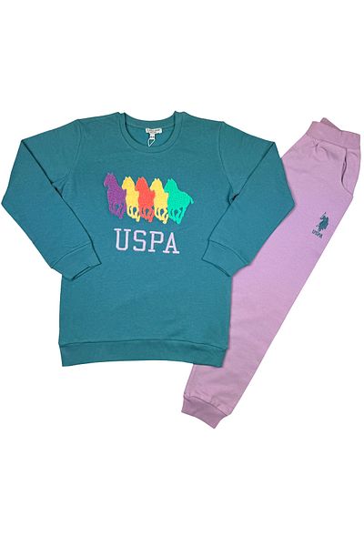 U.S. Polo Assn. Us Polo Assn. Girl's Tracksuit Set - Us 2964