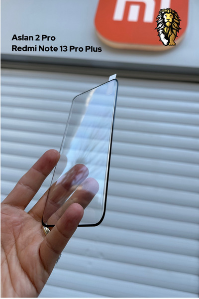 bulvartelefon Aslan 2 Pro Redmi Note 13 Pro Plus uyumlu Ekran Koruyucu Kavisl...