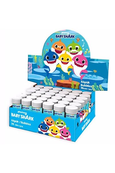 BalonEvi Mini Party Store Baby Shark Köpük Baloncuk 6 Lı