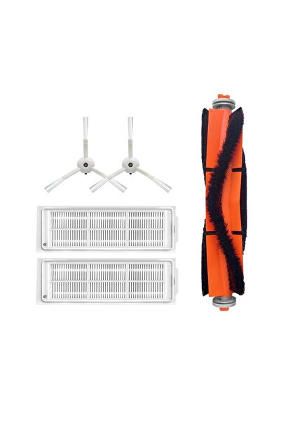 teknotrust Set de filtre de perie de schimb compatibile Xiaomi Mop 2 Pro (ALB) Mjst1shw - 5 bucăți