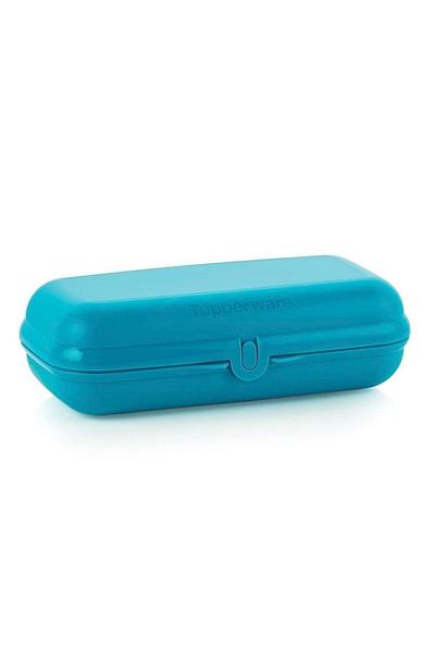 Tupperware Lunch Box Oyster Storage Box Turquoise Hsgl