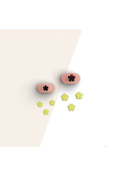 brocutters نمط زهرة البرية - قطع طين البوليمر الصغير، قوالب الأقراط والكعك، ا...