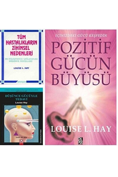 Akaşa Yayınları Set- Düşünce Gücüyle Tedavi - Pozitif Gücün Büyüsü - Tüm Hast...