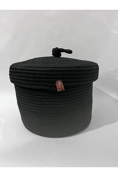 BEVEZ HOME 25X15 Черна многофункционална кошница - Органайзер за баня и кухня