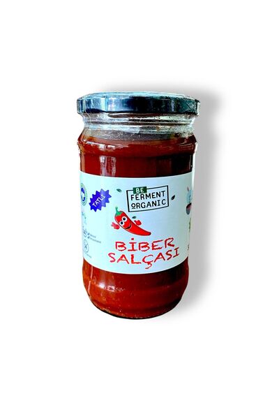 BEORGANİC Organik Tatlı Biber Salçası (TUZSUZ) 320 G