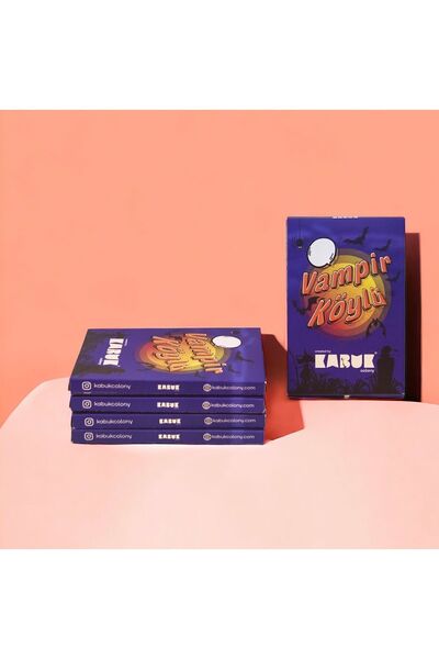 Kabuk VAMPİR KÖYLÜ - ÖZEL TASARIM OYUN KARTLARI - ROL YAPMA OYUNU