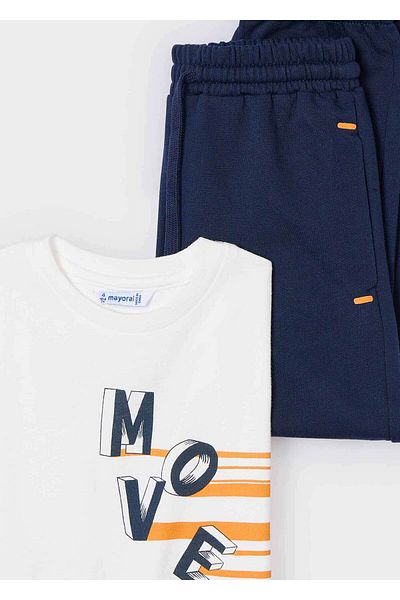 MAYORAL Orange Vest Suit for Boy