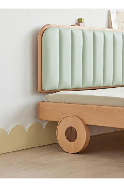 Puf Bebe Montessori Serisi _masif Ağaç_çocuk Yatağı _90x190 Ölçüde (İÇ YATAK DAHİLDİR)