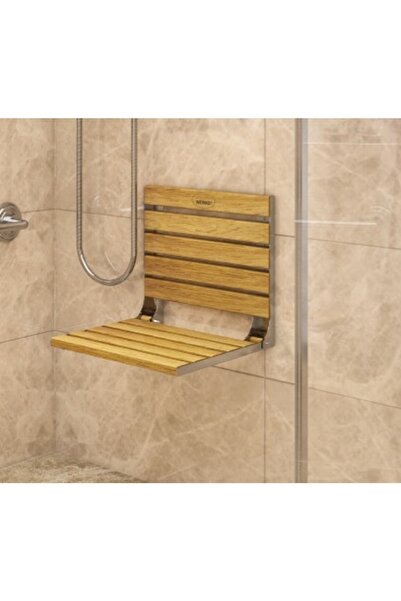 WOWER Parlak Krom Katlanır Duş Oturağı