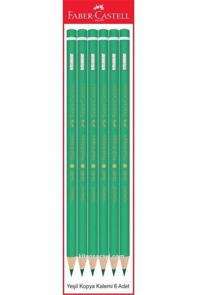 Faber Castell Faber Castel Green Copy Pen 6 Pieces