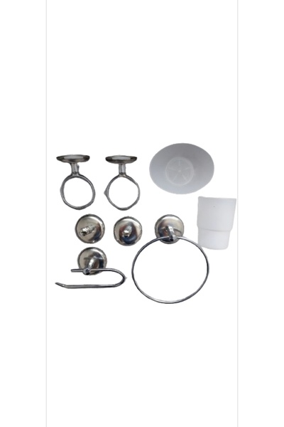 KAPINDA AVM 5 Piece Bathroom Accessory - Parcalari Set