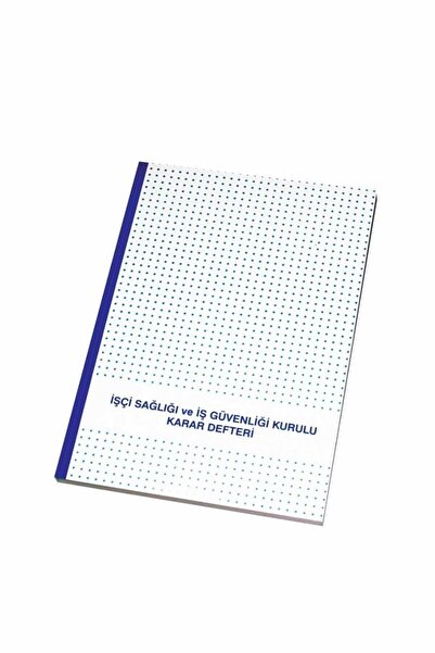 Gülpaş Журнал рішень ради з охорони праці Картон Kp