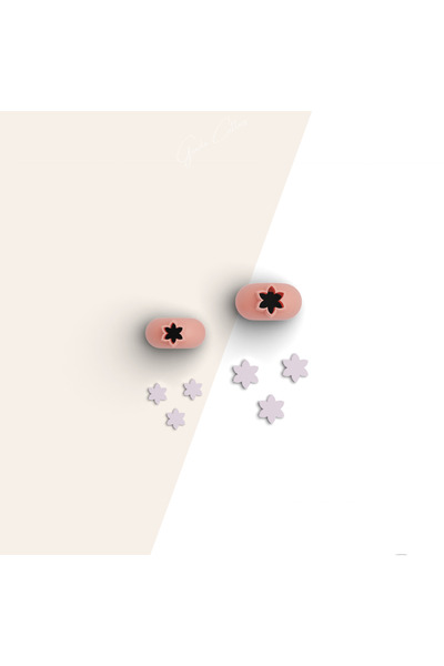 brocutters قالب قطع طين البوليمر الصغير - قالب سيراميك للأقراط والمعجنات رقم: 66