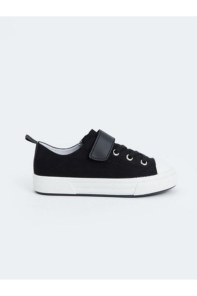 LC Waikiki Boys' Sports Shoes - Lcw Steps Black Rodeo Laced and Velcro
