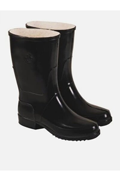 By King ayakkabı Arısan Kısa Lastik Çizme Krep Kaymaz Su Geçirmez