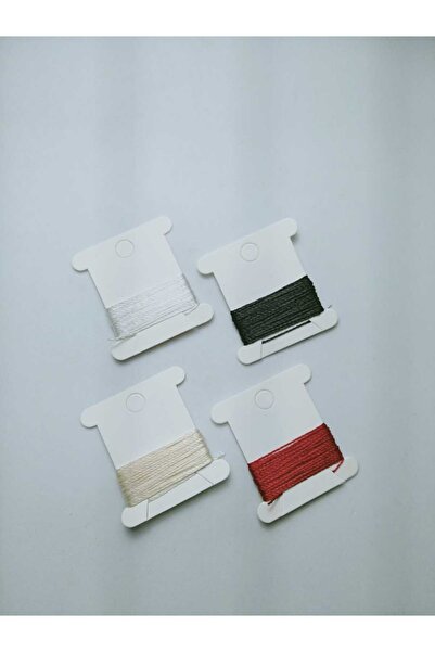 Eskişehir hobi sanat 0,5 mm 2 metri 4 culori Snur pentru mărgele de rugăciune...