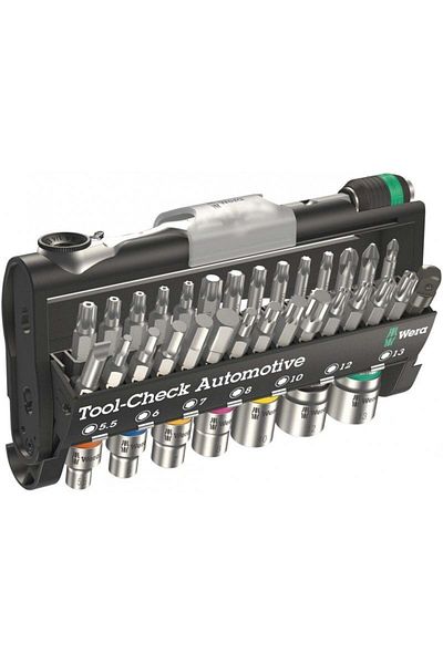 wera مجموعة أدوات فحص Zyklop Automotive Mini Ratchet 05200995001