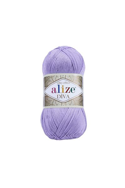 Alize Diva Summer Bikini Bustier Μπλούζα Διχτυωτό νήμα 158 Ανοιχτόχρωμο Λεβάντα Διχτυωτό Μοντέλα Crop-hazaren Flower