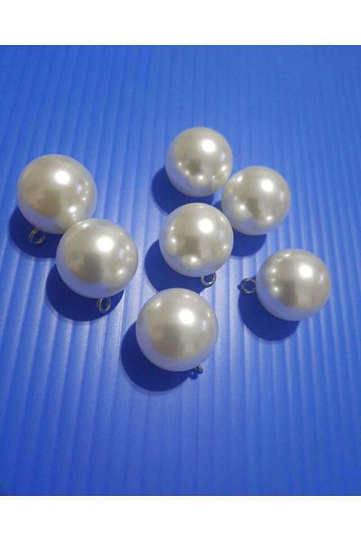 İMREN AKSESUAR Pearl Button 16 mm 1 Pack 5 Pieces