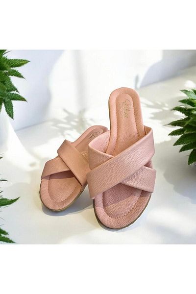 MODA SENİ Λευκές γυναικείες παντόφλες - Υπαίθρια, Casual, Πακέτο προίκας, Guest Sea Home Beach Vacation