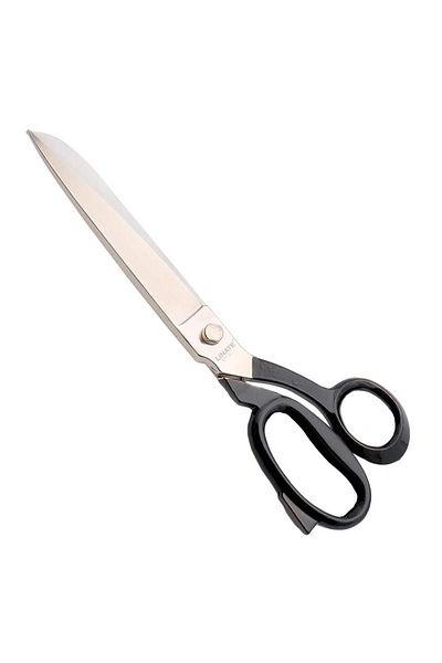 FDM Linate 247-12 Dressmaker's Scissors with Nut and Black Handle No:12 D-153