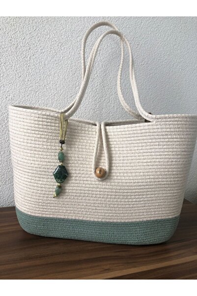 Naspar Ручна робота Пляжна / Повсякденна сумка через плече