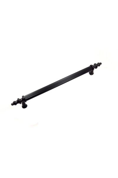 Red Level Mâner metalic rustic negru de 256 mm Modele de dulap de bucătărie Mâner de mobilier sertar