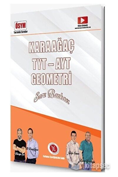 Karaağaç Yayıncılık 2021 Geometri Soru Bankası