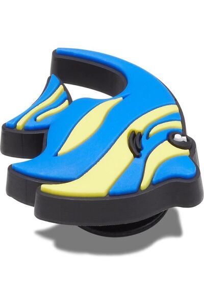 Crocs 10009865-1 Yellow Strıped Angel Fısh Jıbbıts Süs Toka