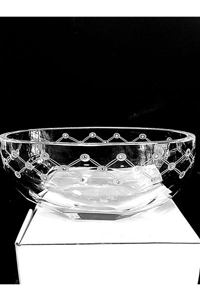 DECOSTYLE Valens Pasabahce - Chocolate and Stone Candy Bowl Handmade