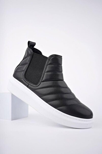 Aymood SLW205 Boston - Чоловічі чорні спортивні черевики, без шнурків