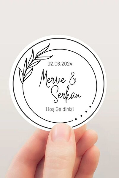 Genel Markalar Kişiye Özel Isimli Ve Tarihli Söz Nişan Kına Düğün Etiketi 72 ...