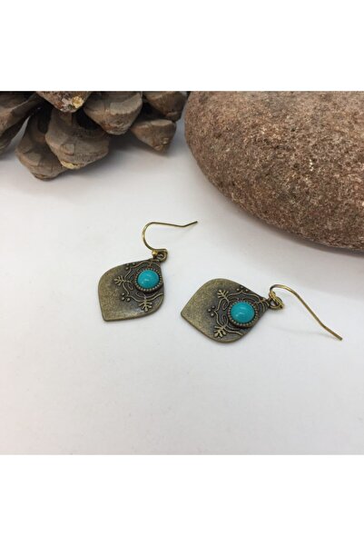 Porsuk Alternatif El Yapımı Etnik Otantik Küpe