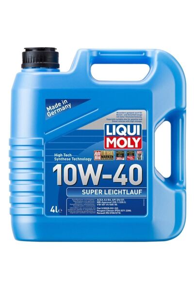 Liqui Moly 10w-40 Super Leıchtlauf Motor Yağı 4 Lt