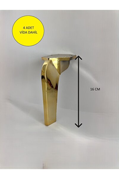 HOMDEP Kanepe Koltuk Tv Ünitesi Konsol Yükseltme Plus Model Plastik Ayak 16 C...