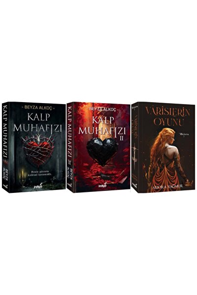 İndigo Kitap Kalp Muhafızı 1 - 2 Beyza Alkoç Karton Kapak +Varislerin Oyunu k...
