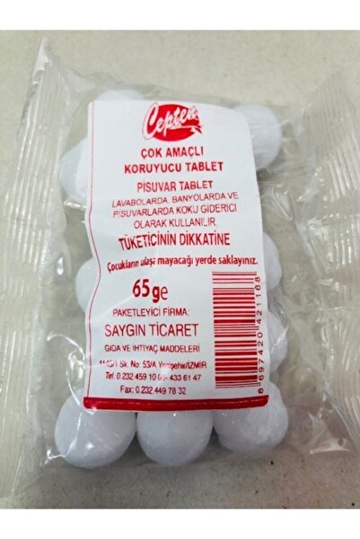 çerisan Çok Amaçlı Pisuvar Tablet Naftalin