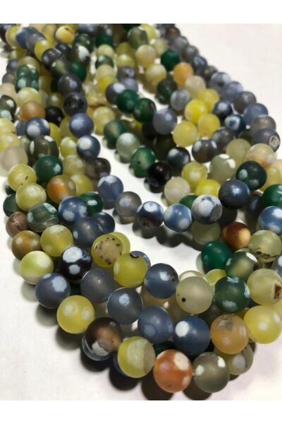 Flea Market خرز العقيق - خرز المجوهرات - خرز المسبحة - سلسلة 1 -