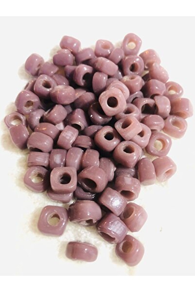 Flea Market Люляк - Стъклени квадратни мъниста - Бижутерски мъниста - (10 мм ...