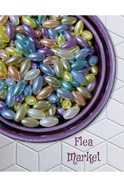 Flea Market 25 جرام حبات اللوز البيضاوية - (110-120 حبة)