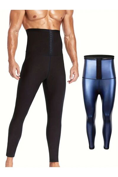 MİSTİRİK Sauna-Leggings Model Slimming Thermal Două mărimi Slimming Body Shaper Sauna Agraf Corset Jambiere
