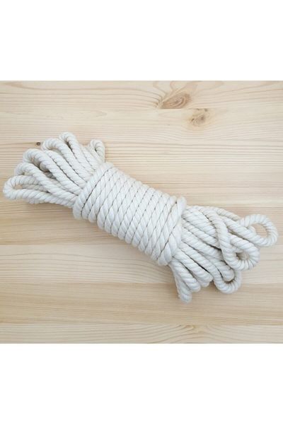 Merve 5 Meters 10 Mm Cotton Rope Rainbow Macrame Rope