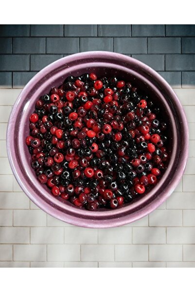 Flea Market 4mm Bordo Takı Boncuğu ( 25 gram / Ort. 300 Adet )