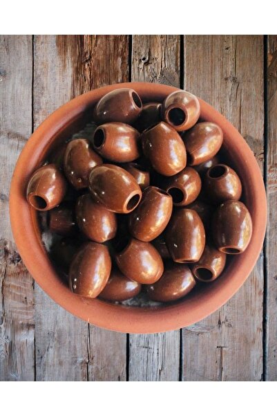 Flea Market 20 броя кафяви маслиненозелени мъниста - декоративни мъниста - мъ...