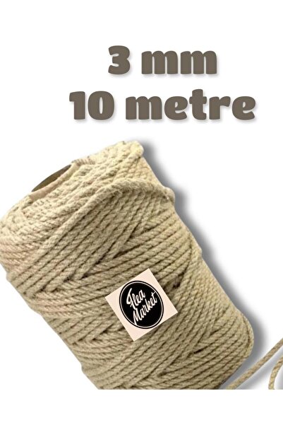 Flea Market 3 mm 10 metre Jut Halat