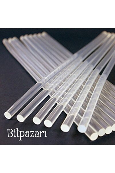 izmir Bitpazarı 5 Adet Ince Silikon - Çap 7mm - Uzunluk 30cm