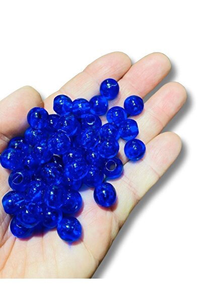 Flea Market Декоративни мъниста с тъмносини агнешки мотиви (100 броя)