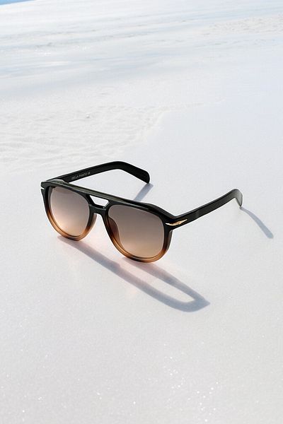 REN EYEWEAR ROBIN Unisex Modern Degradé Glass Sunglasses - Large Size, 2024 New Season/Ren Eyewear